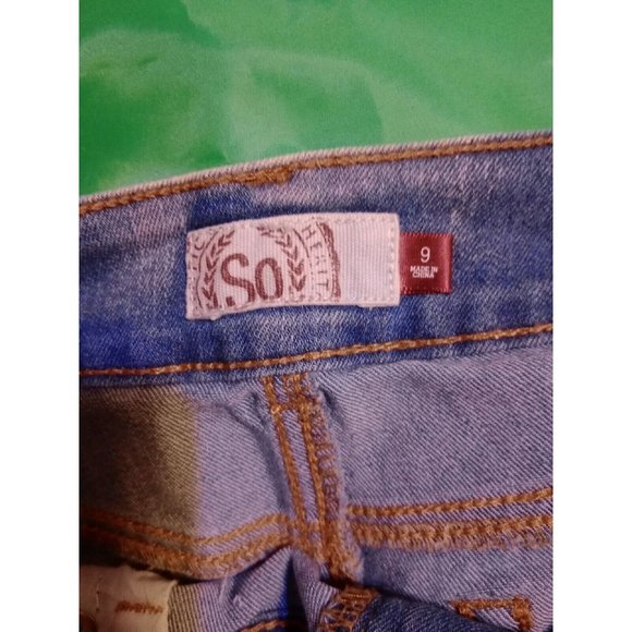So heart petite Size 9 Blue Jean Shorts - Picture 6 of 7